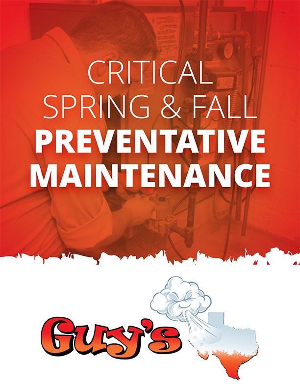 CRITICAL SPRING & FALL: PREVENTATIVE MAINTENANCE